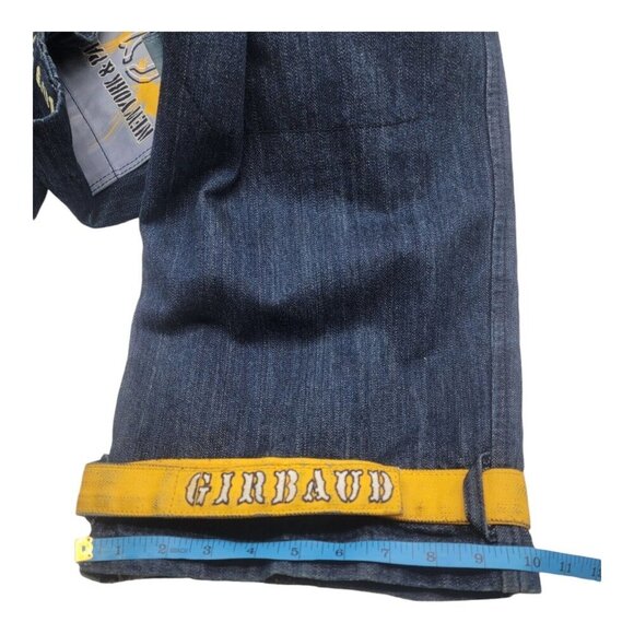 Vintage Marithe Francois Girbaud Jean Mens 38 Blue Y2K Embroidered Baggy Hot Boy - Picture 9 of 16